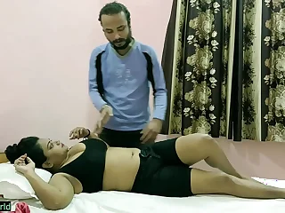 Indian Hot girl Fucking! Sex Free concerning Body Massage!!