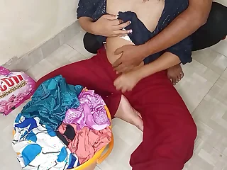 Newley Betrothed Bahu gets XNXX fuck by Jeth-Ji almost help in washing clothes