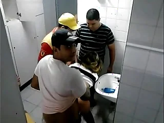 Fucker fest at the restroom