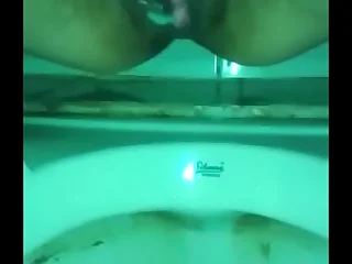 Desi indian wife pissing