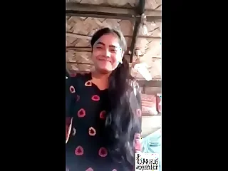 Desi village Indian Girlfreind showing soul with an increment of pussy for boyfriend